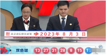 福彩双色球第2023089期开奖直播截图